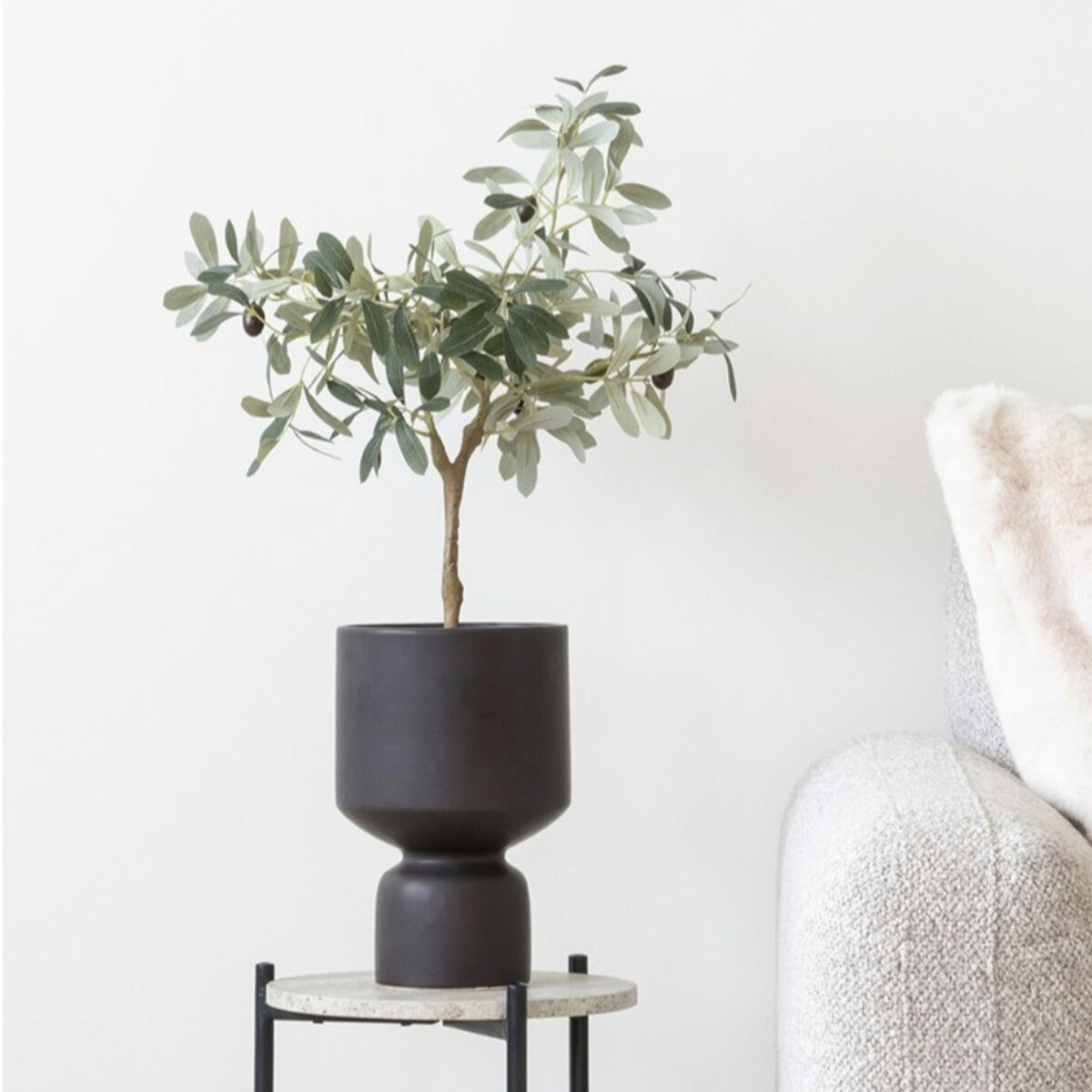 House Nordic Oliivipuu tekokasvi 61 cm vihreä